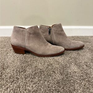 Sam Edelman Taupe Ankle Booties
